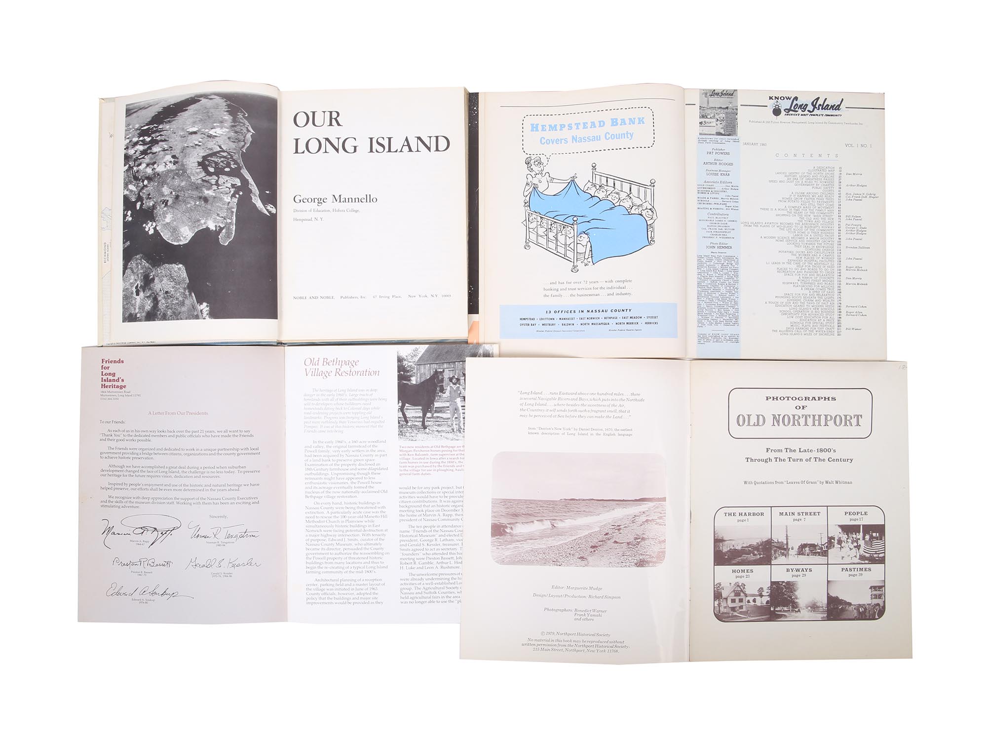 VINTAGE LONG ISLAND HUNTINGTON HISTORY BOOKS PIC-2